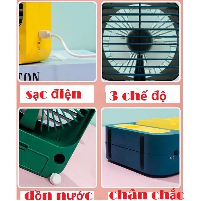 QUẠT PHUN SƯƠNG CẢM ỨNG F-893 , 3 CHẾ ĐỘ , CHỈNH ĐƯỢC HƯỚNG GIÓ