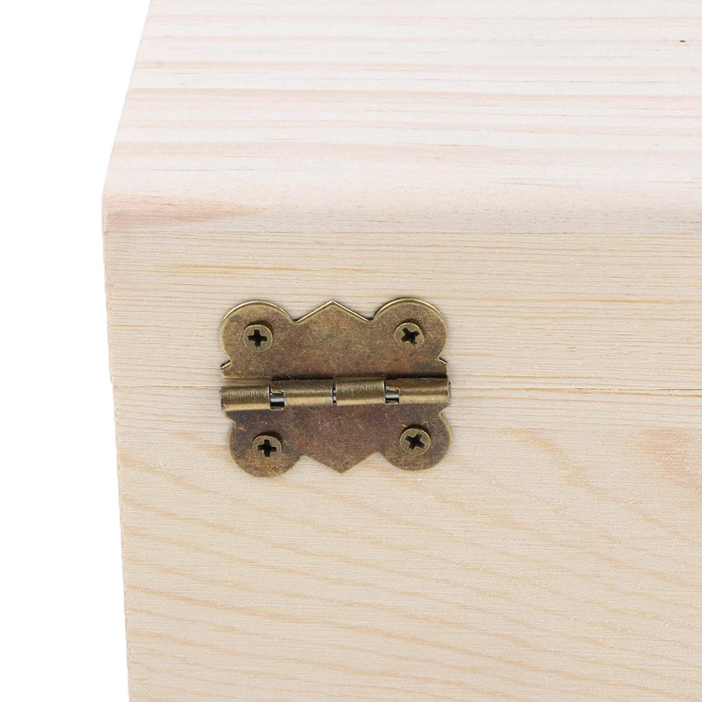 NATURAL WOOD Essential Oil Storage Box Display Case FOR 12PCS 20ML BOTTLES