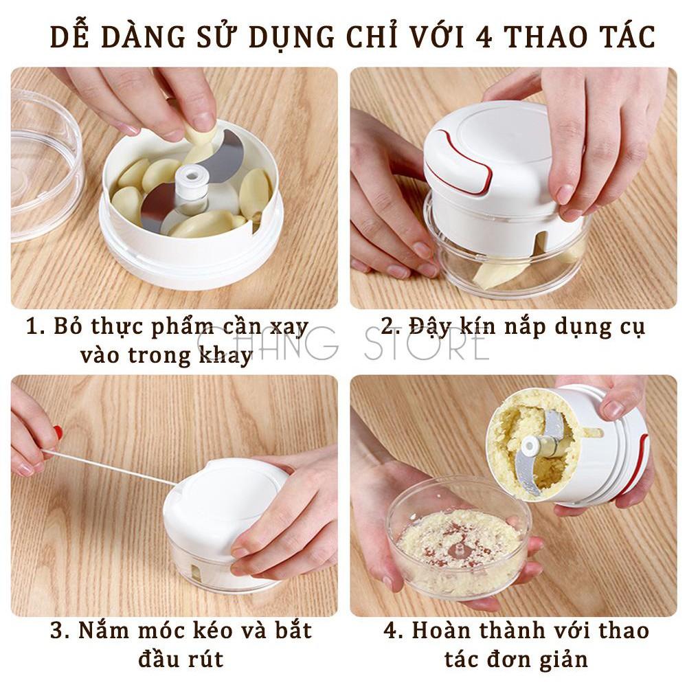 Máy Xay Tỏi Ớt Thịt, Thực Phầm Bằng Tay CHOPPER