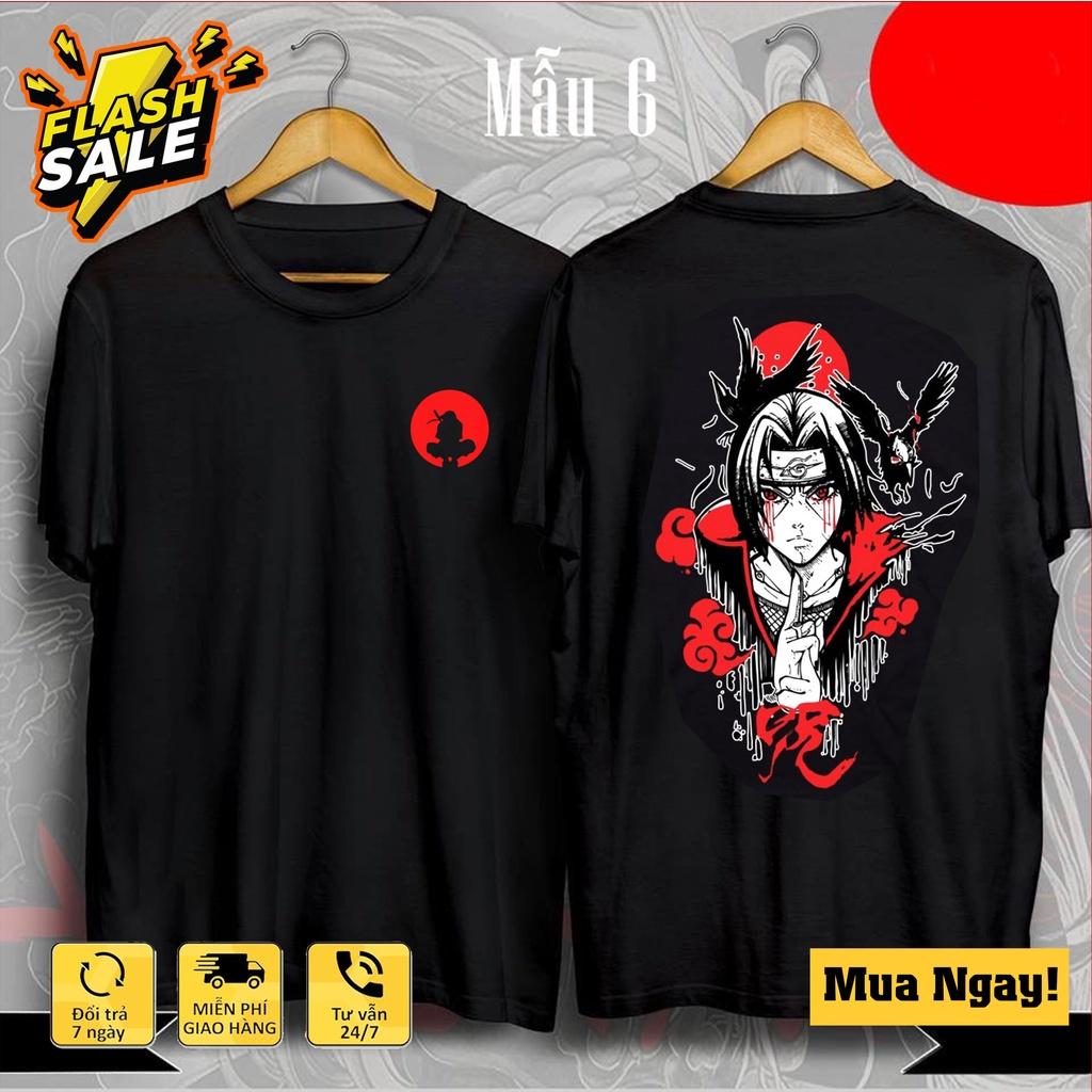 THANH LÝ Áo Anime in hình Uchiha Itachi - Áo Naruto siêu đẹp, giá rẻ nhất