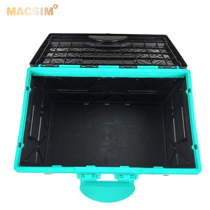 Hộp đựng đồ xếp gọn kích thước 50cm x 32cm x 31cm - hộp đựng đồ trong cốp ô tô nhãn hiệu Macsim 3W chất liệu PP cao cấp