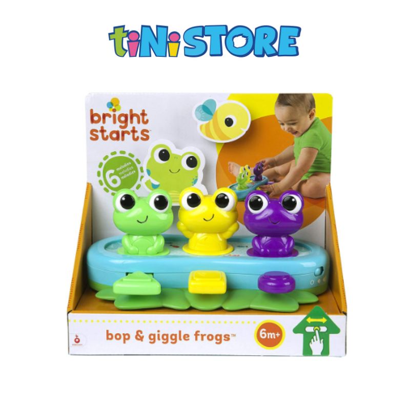 tiNiStore-Đồ chơi âm nhạc 3 chú ếch vui vẻ Bright Starts 10791