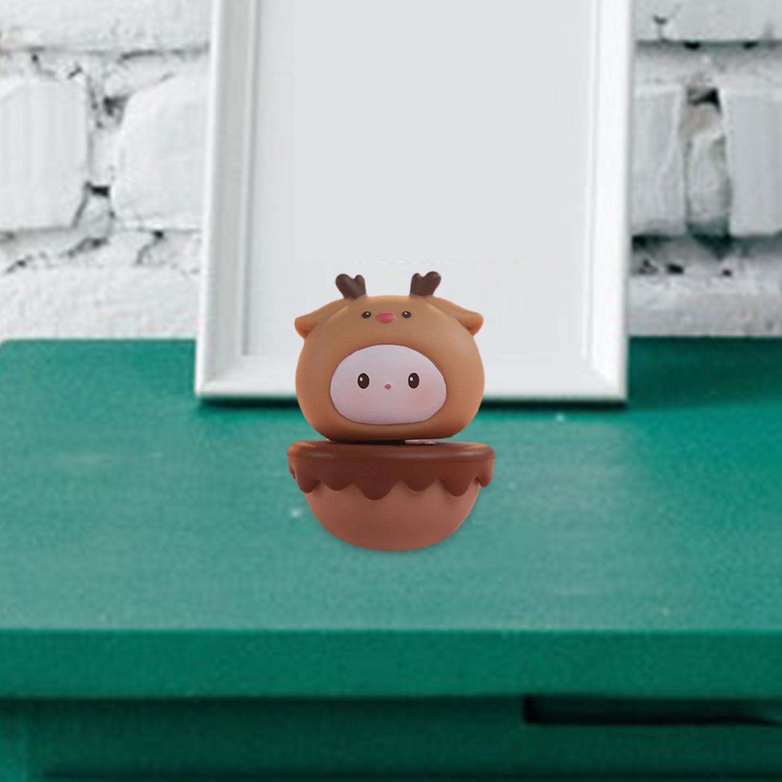 Mini Tumbler Toy Collections Gifts Art Craft Cute Tumbler Desktop Decoration