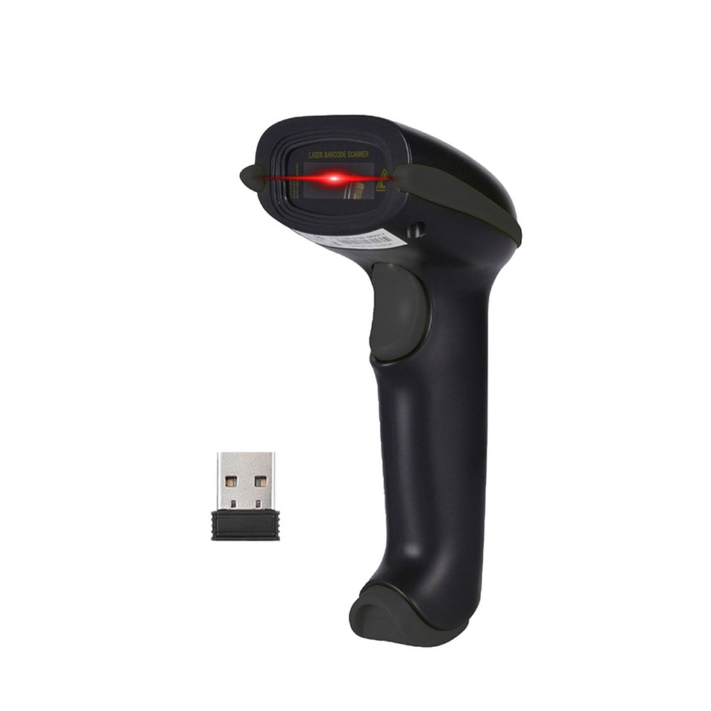 Máy quét mã vạch không dây YHD 5700DW 2D, Máy bắn mã vạch Barcode(1D), Qrcode(2D) không dây USB dùng trên Laptop, PC - Hàng Nhập Khẩu