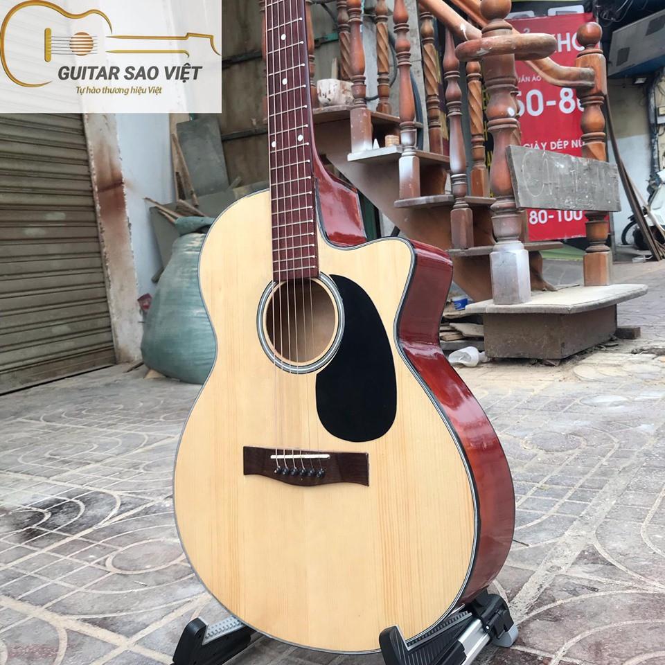 Đàn guitar SV-E75,đàn cho người mới tập chơi sản xuất tại Việt Nam