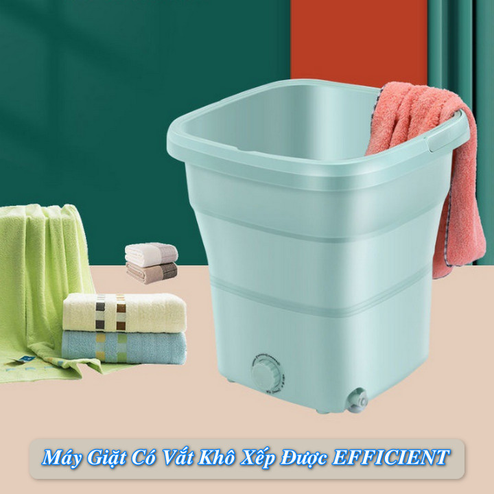 Máy Giặt Có Vắt Khô Xếp Được EFFICIENT
