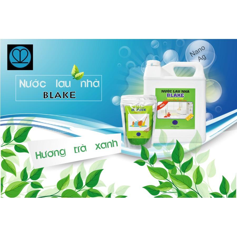 Nước lau sàn (can 5L) đuổi côn trùng, khử khuẩn 99%, không sử dụng chất bảo quản - BLAKE