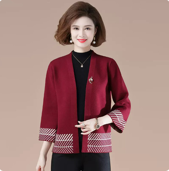 Áo Khoác Len Trung Niên Sang Trọng AL65- Hàng Quảng Châu Cao Cấp