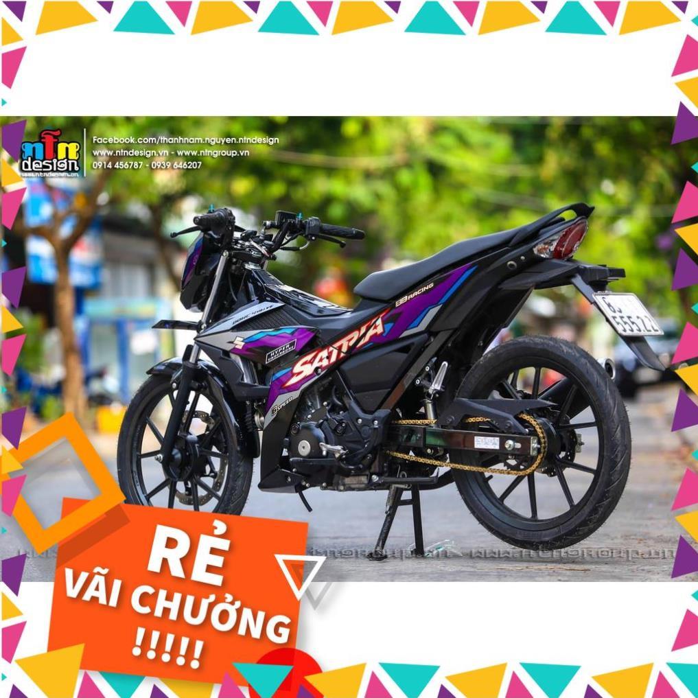 Tem Rời Raider FI Mẫu Đen Tím