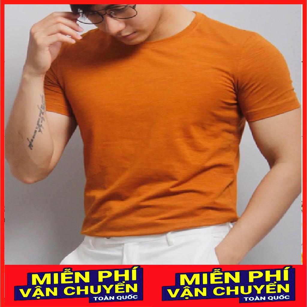 Áo thun trơn nam form rộng vải poly cotton cho mọi lứa tuổi NHIÊU MÀU SIÊU SALE