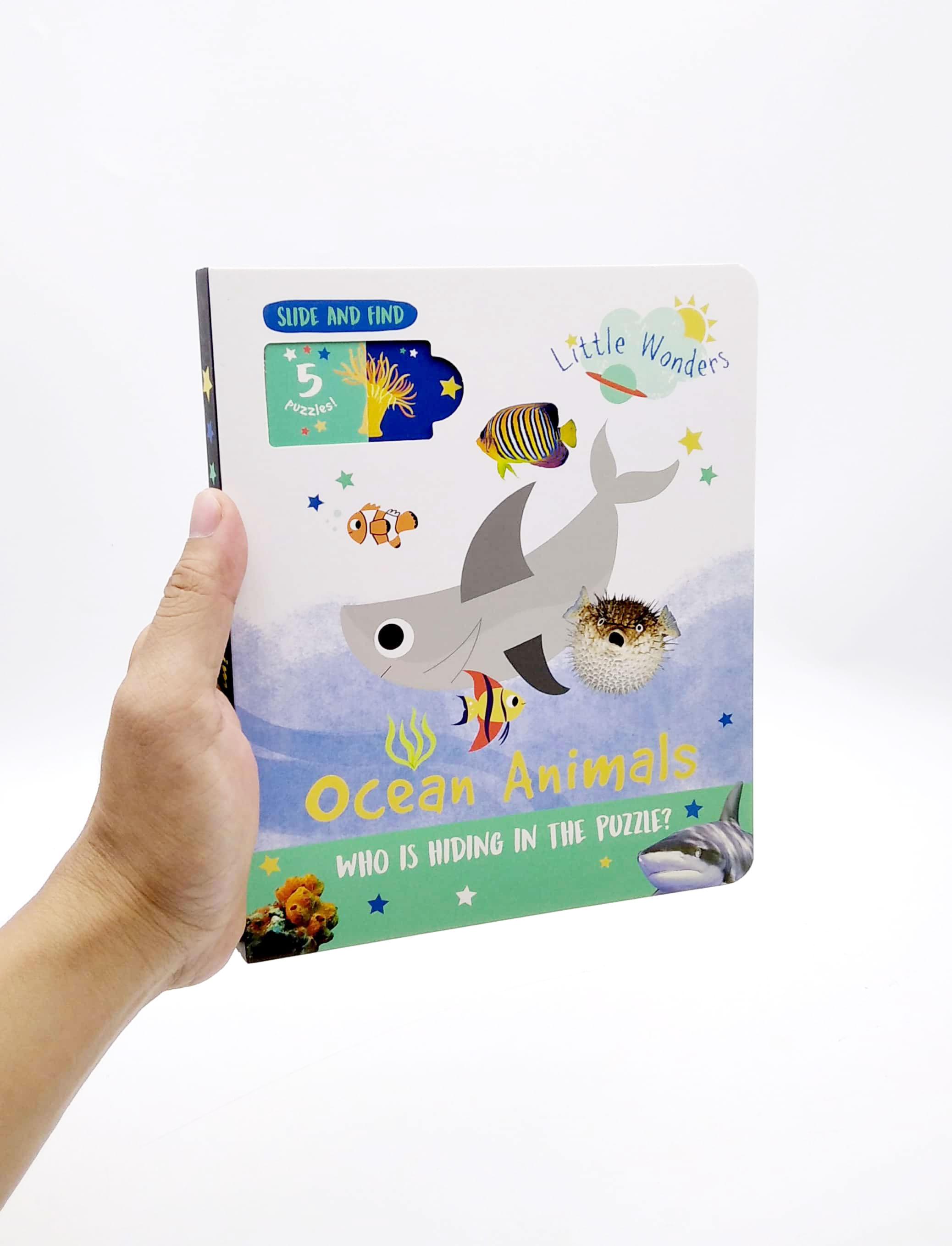 Little Wonders: Ocean Animals - 5 Puzzles