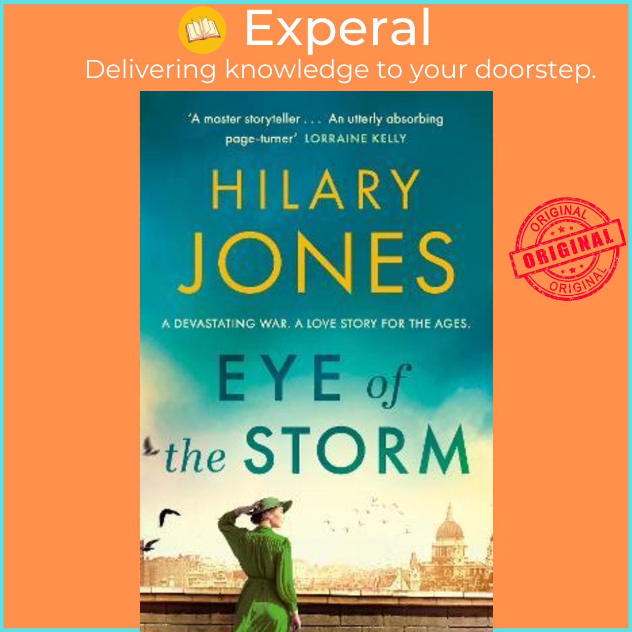 Sách - Eye of the Storm : 'An utterly absorbing page-turner' Lorraine Kelly by Hilary Jones (UK edition, paperback)