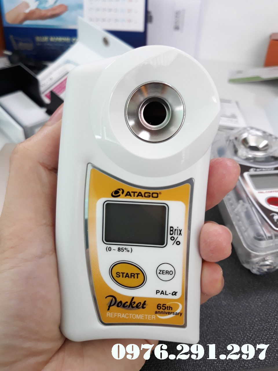 Máy đo độ ngọt điện tử Atago Pal Alpha Nhật Bản