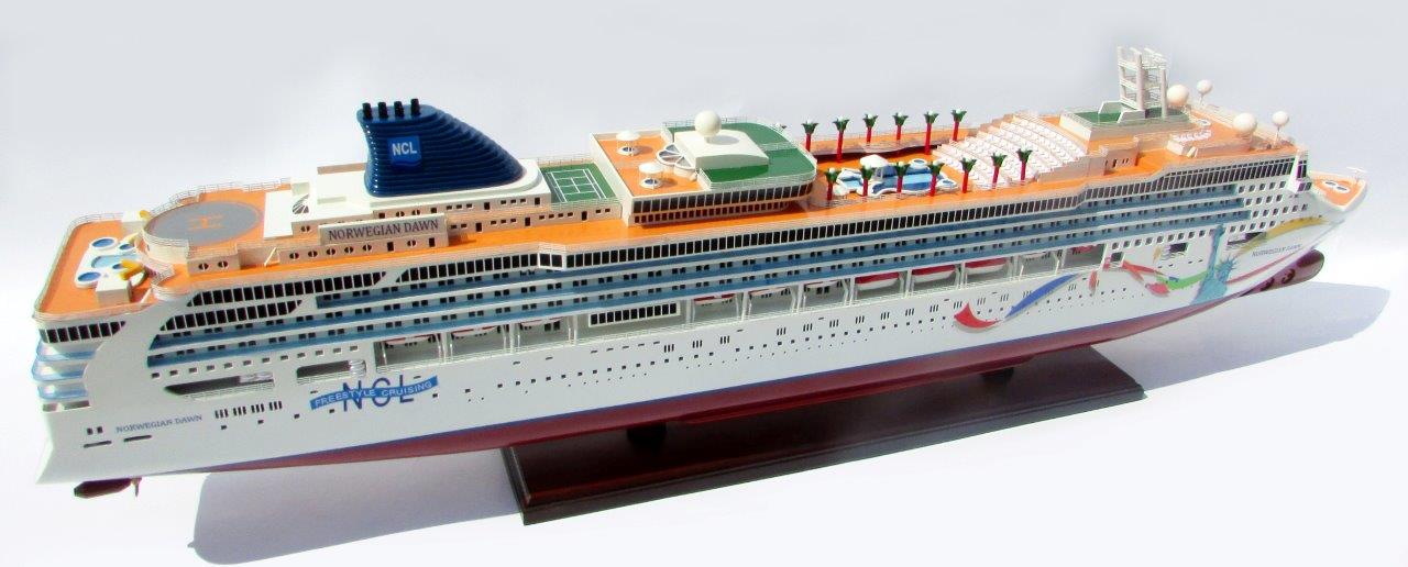 Mô hình thuyền du lịch NORWEGIAN DAWN - 100cm