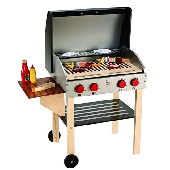 Đồ chơi gỗ Hape bộ dụng cụ nướng BBQ E3127A