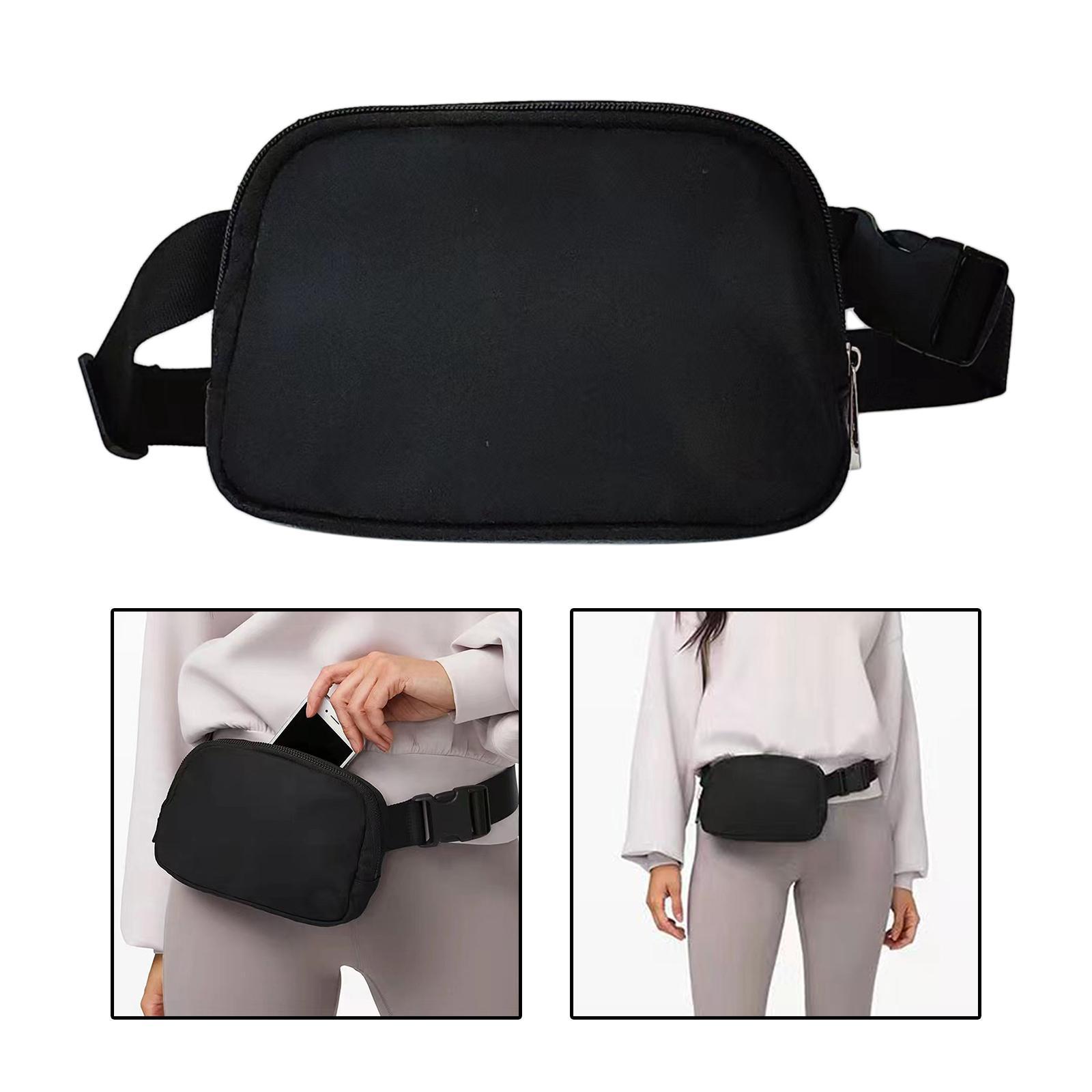 Waist Fanny Pack with Adjustable Strap for Walking Hiking Camping