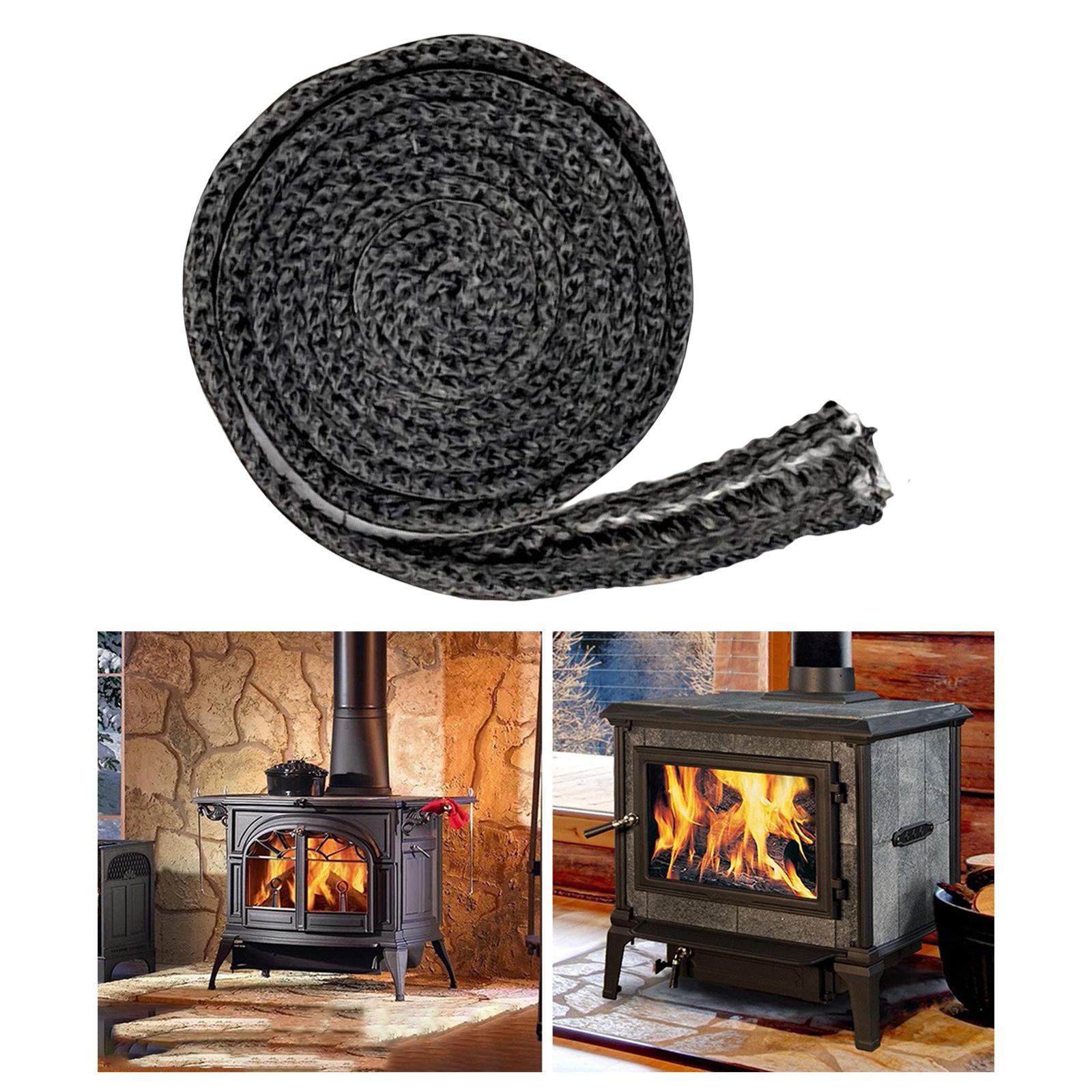 2 oven Gasket Tape Fiberglass Flat Gasket Tape for Door 10mm Width