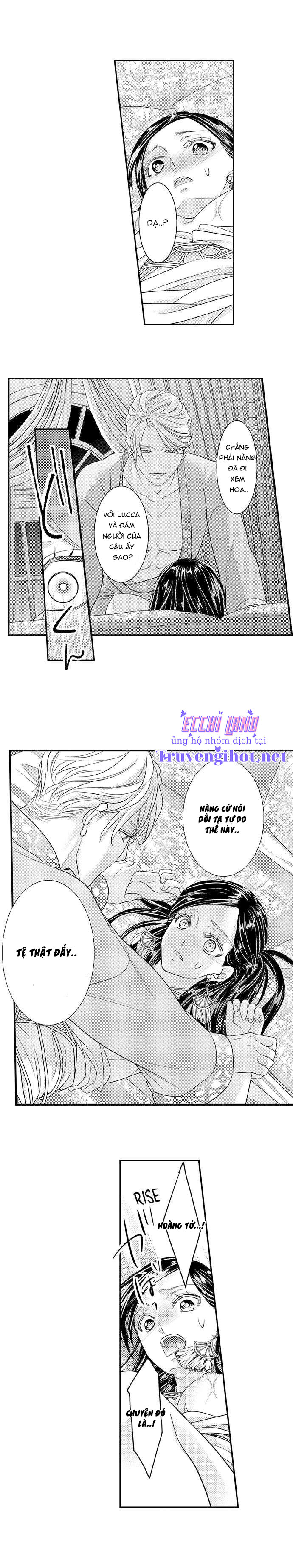 chuyển sinh vào thế giới khác ~ nếu muốn trở thành nữ hoàng hãy tìm cách để được hoàng đế sủng ái vào ban đêm chapter 37.1 6