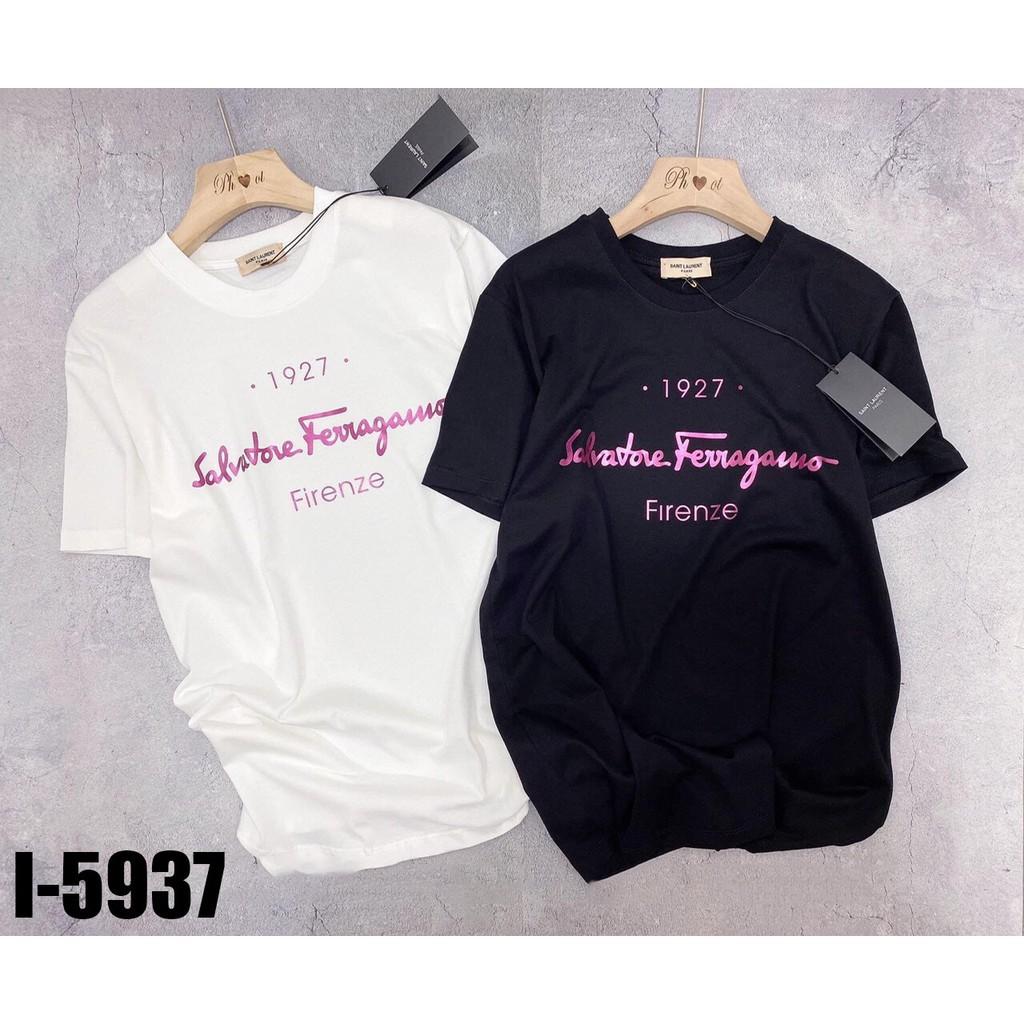 Áo thun unisex rộng in chữ CỰC HOT