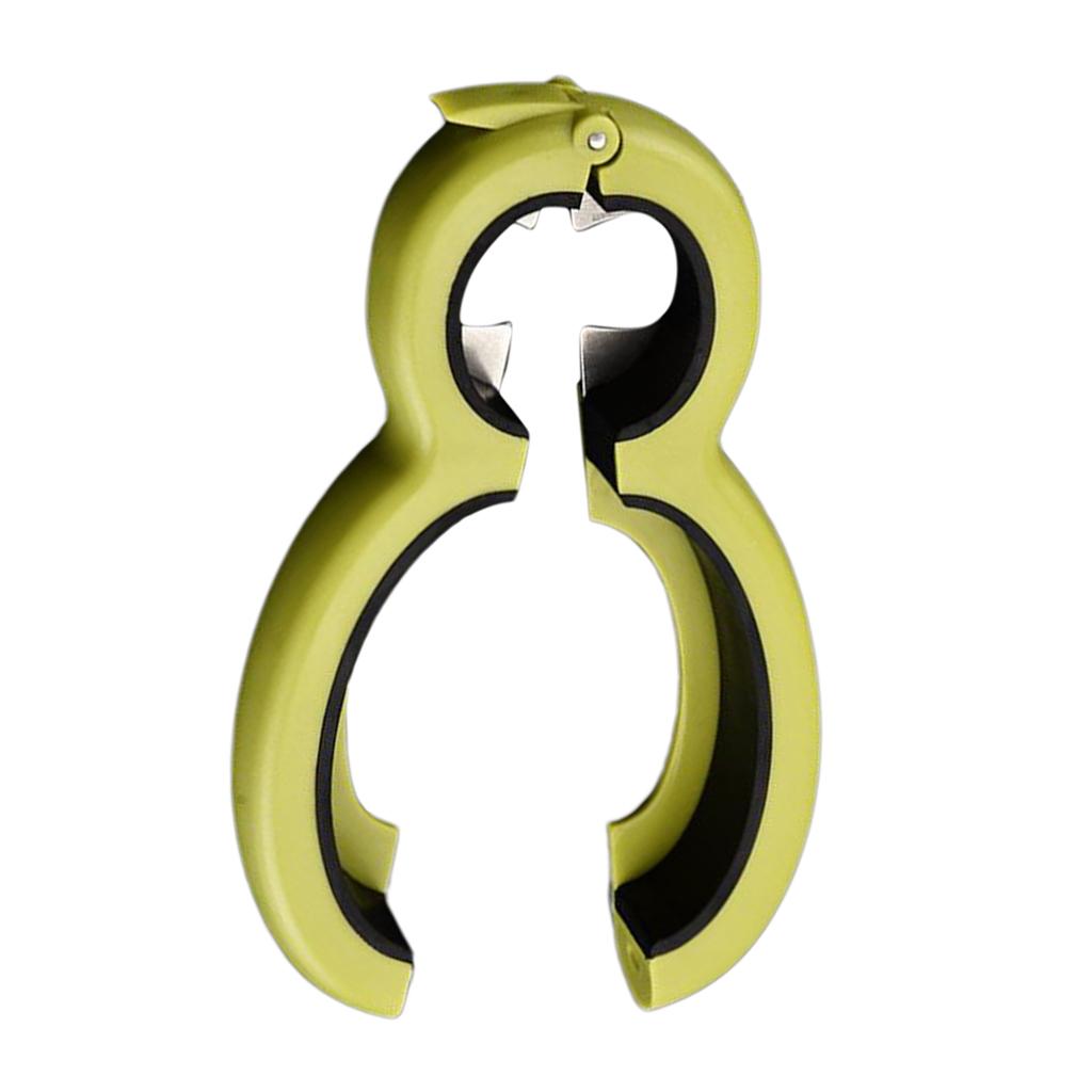 Double Size Multifunctional Stainless Steel Bottle Opener Can Opener,Twister Grip Lid Seal Remover Lid Twist Off