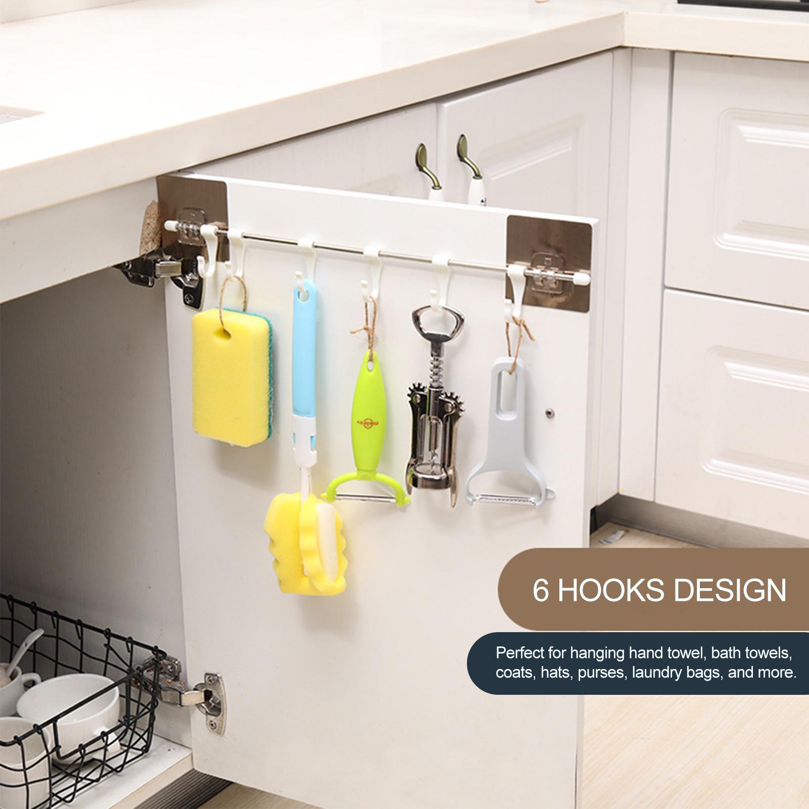 Giá treo 6 móc, dễ dàng lắp đặt