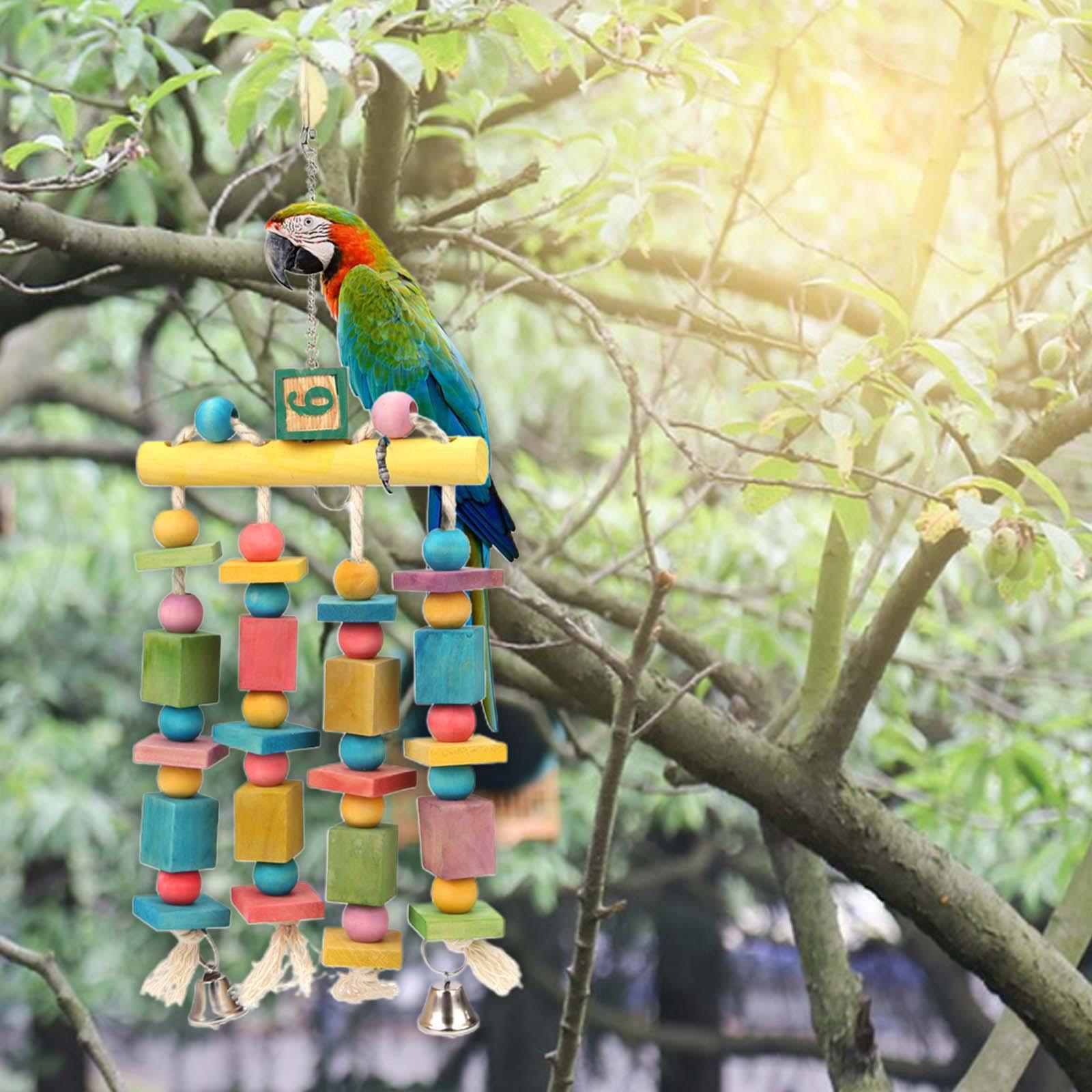 Wooden Hamster Chinchilla Rabbit Tearing Toy Parakeets Chew Bird Chewing Toy