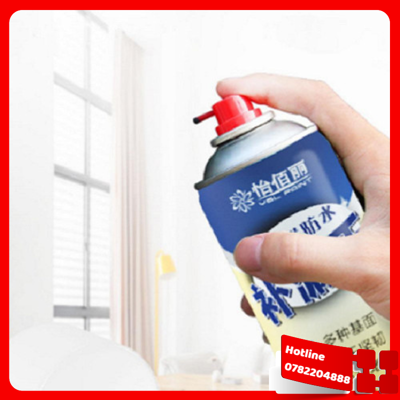 Bình Xịt Đa Năng Chống Thấm, Chống Dột Dột Waterproof Spray Polyurethane  - Bình Xịt Bảo Vệ Nhà Bạn Khỏi Ngấm Nước - Loại Tốt