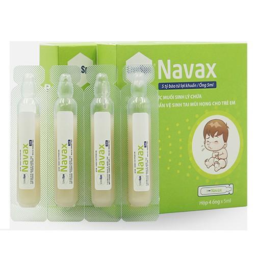 Xịt bào tử lợi khuẩn Livespo Navax (Hộp 4 ống)