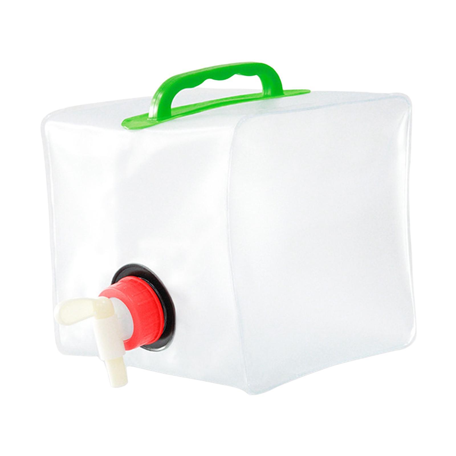 Collapsible Water Container Bag Water Bottle Carrier Equipment Water Bucket Water Tank Water Storage Jug for Backpack, Picnic, Hiking, Survival