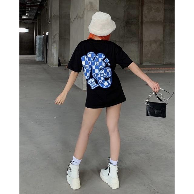 Áo Thun CHESS Tay Lỡ Unisex Nam/Nữ Đen/Trắng Cổ Tròn - HIGHCLUB
