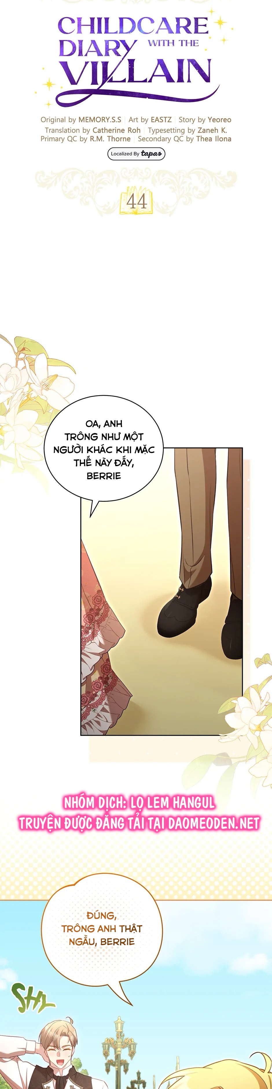 nhật ký chăm sóc đứa trẻ của nhân vật phản diện chapter 44 1
