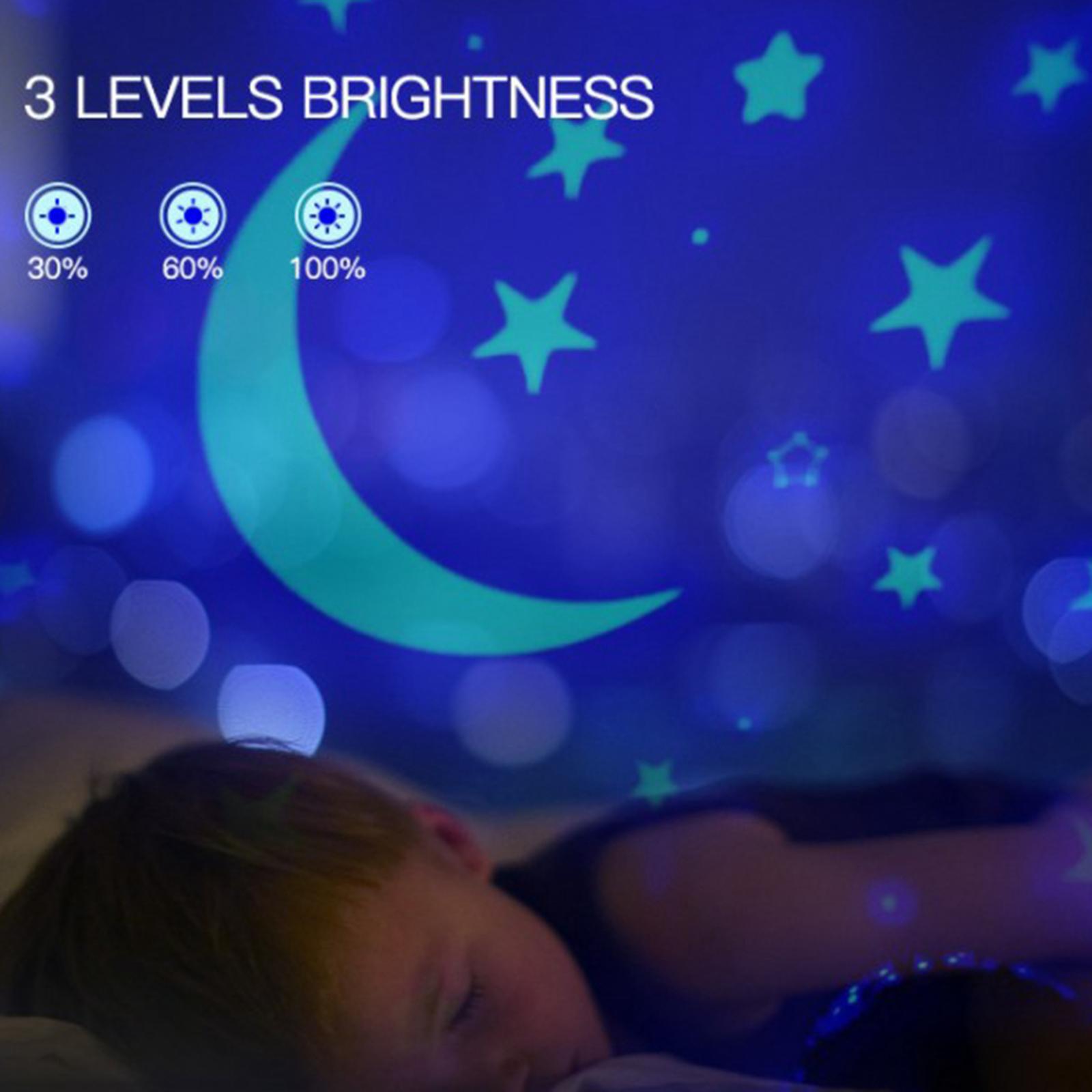 Star Light Projector Star Projector Light with Remote Control Sky Night Light LED for Baby Bedroom Kids Game Room Party Wedding
