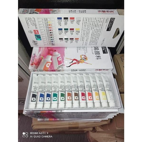 Set màu vẽ cọ bản