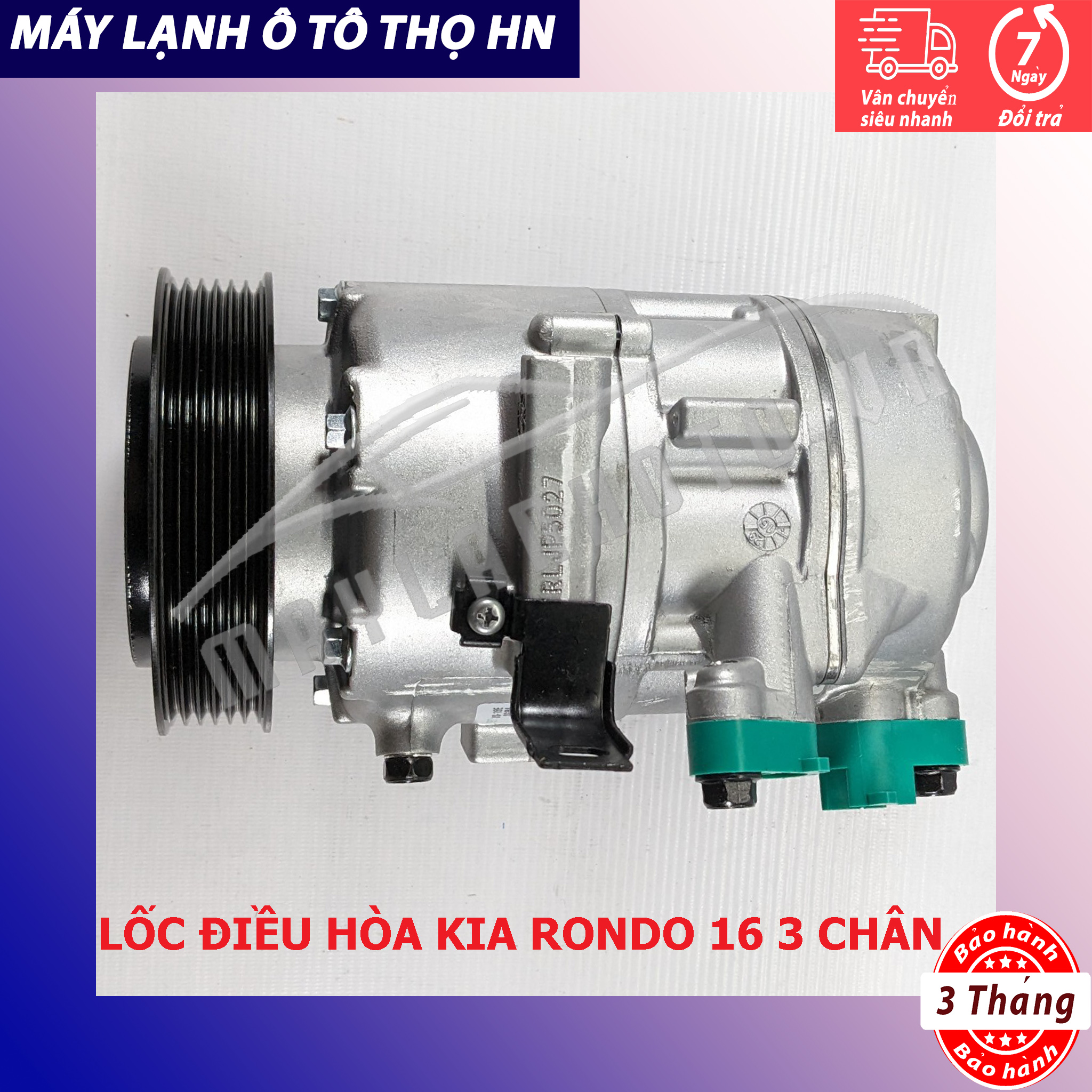 Lốc điều hòa (block,máy nén) Kia Rondo 2013 2014 2015 2016 hàng xịn Hàn Quốc 13 14 15 16 97701-A4200