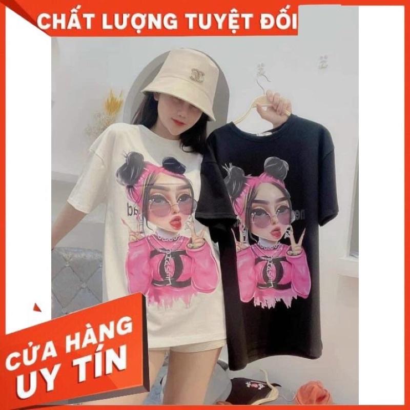 Áo Phông CÔ GÁI Siêu Xinh Chất Cotton Mềm Mịn,Thấm Hút Mồ Hôi.Bao Chất,Bao Đẹp