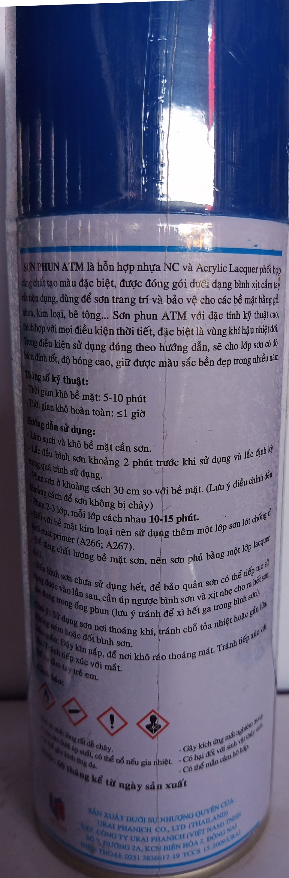 Sơn phun (xịt) ATM 400ml