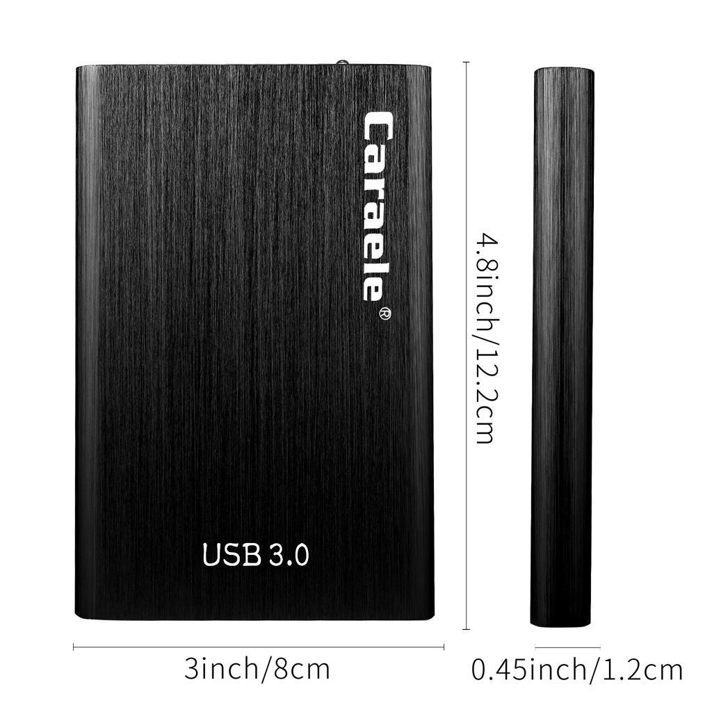 2.5inch  Thin USB3.0 Portable External  Storage-Black