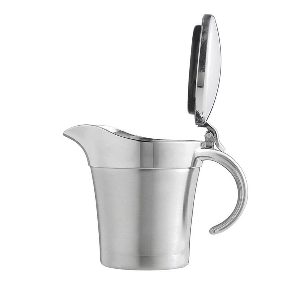 Insulated Gravy Boat Thermal Vacuum Sauce Serving Jug with Thermal Jug 2L