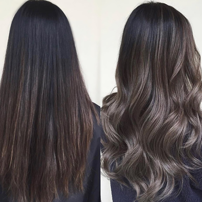 Combo Cắt + Uốn + Nhuộm + Phục Hồi Collagen Dành Cho Nữ Tại Salon Top Hair Việt Nam