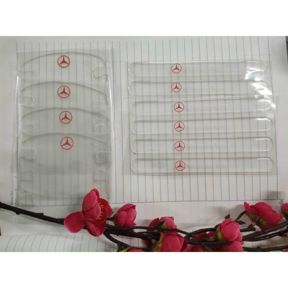 Bộ 10 Miếng dán Silicon chống xước hõm , tay nắm cửa ô tô H