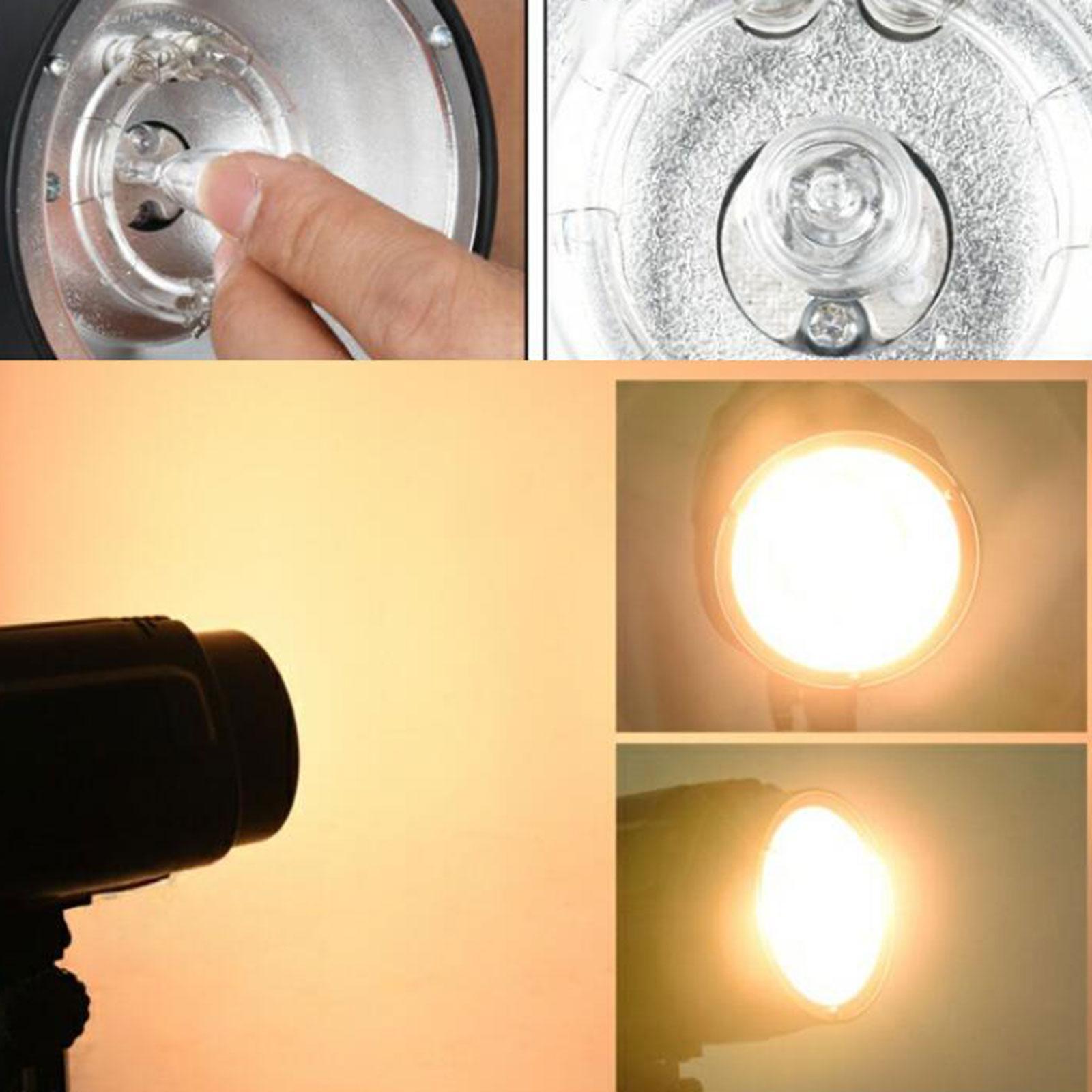 Modeling Lamp Bulb Replacement Parts/ 75W 220V High Brightness/ Mini Compact Photography Light Bulb for Strobe Light/ Flash Light/ Photo Studio