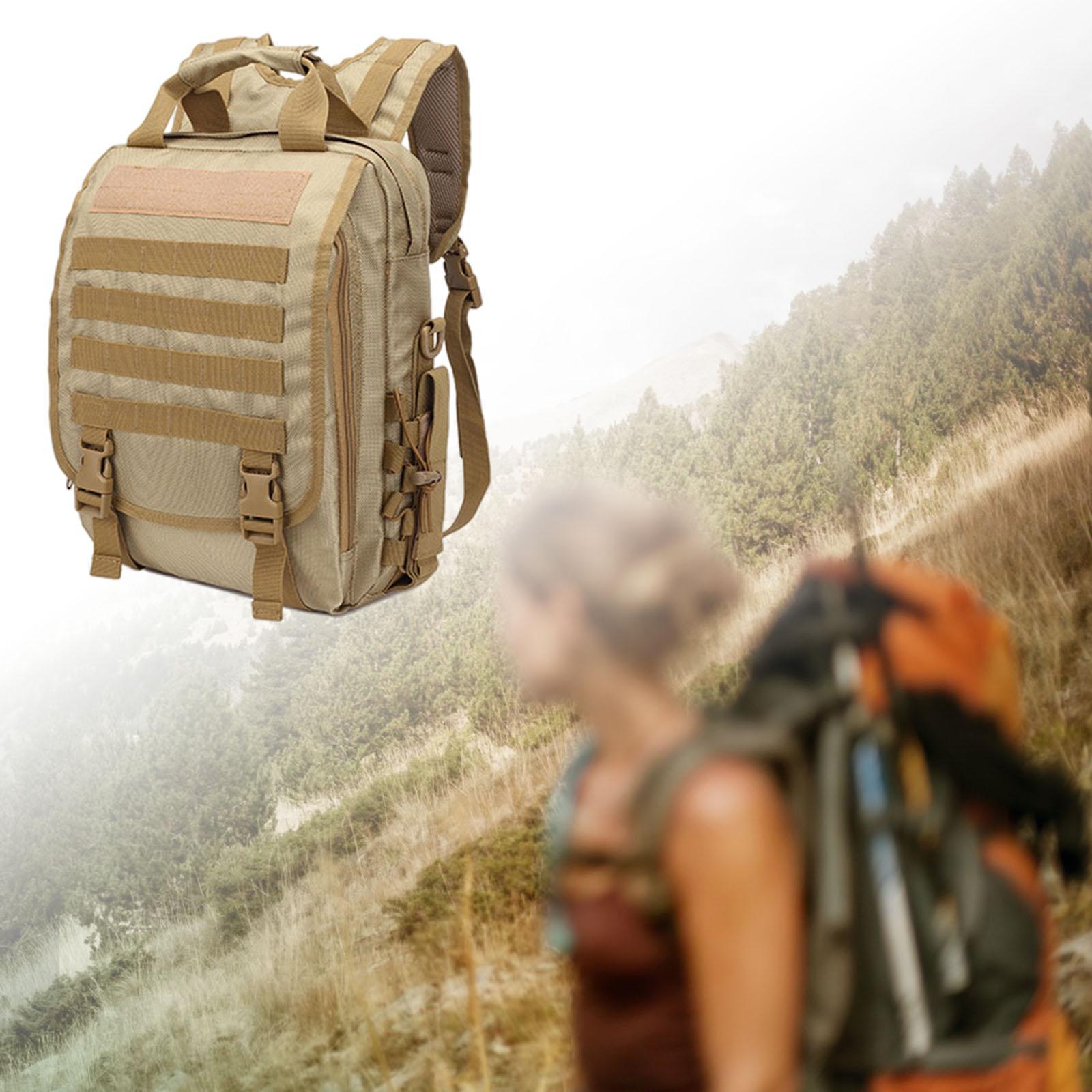 Waterproof Backpack ,Molle Rucksack ,Shoulders Bag 10L Daypack for Hunting Backpacking Mountaineering Trekking Cycling