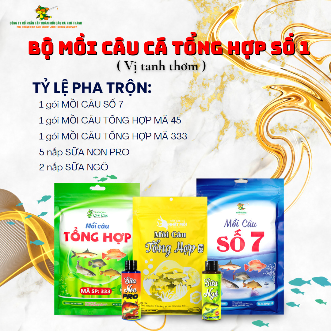 Bộ Mồi Câu Tổng Hợp Số 1