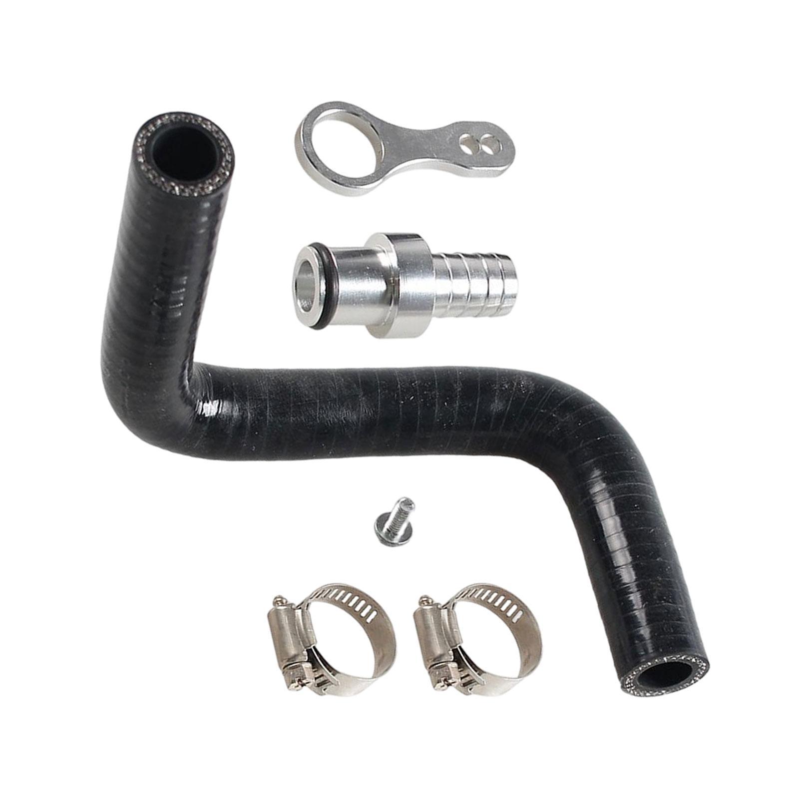 Engine Cooling Accessories Hose Barb Adapter Maintenance Coolant Pipe Aluminum Coolant Hose Hose for Car Engine System Replace