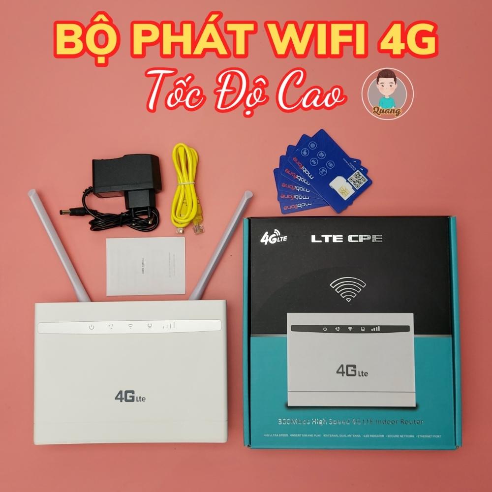 Bộ Phát Wifi 4G ZTE CPE 101 Tốc Độ 300Mps Chuẩn N300 kết nối 32 Máy Mà Mạng Vô Cùng Khỏe