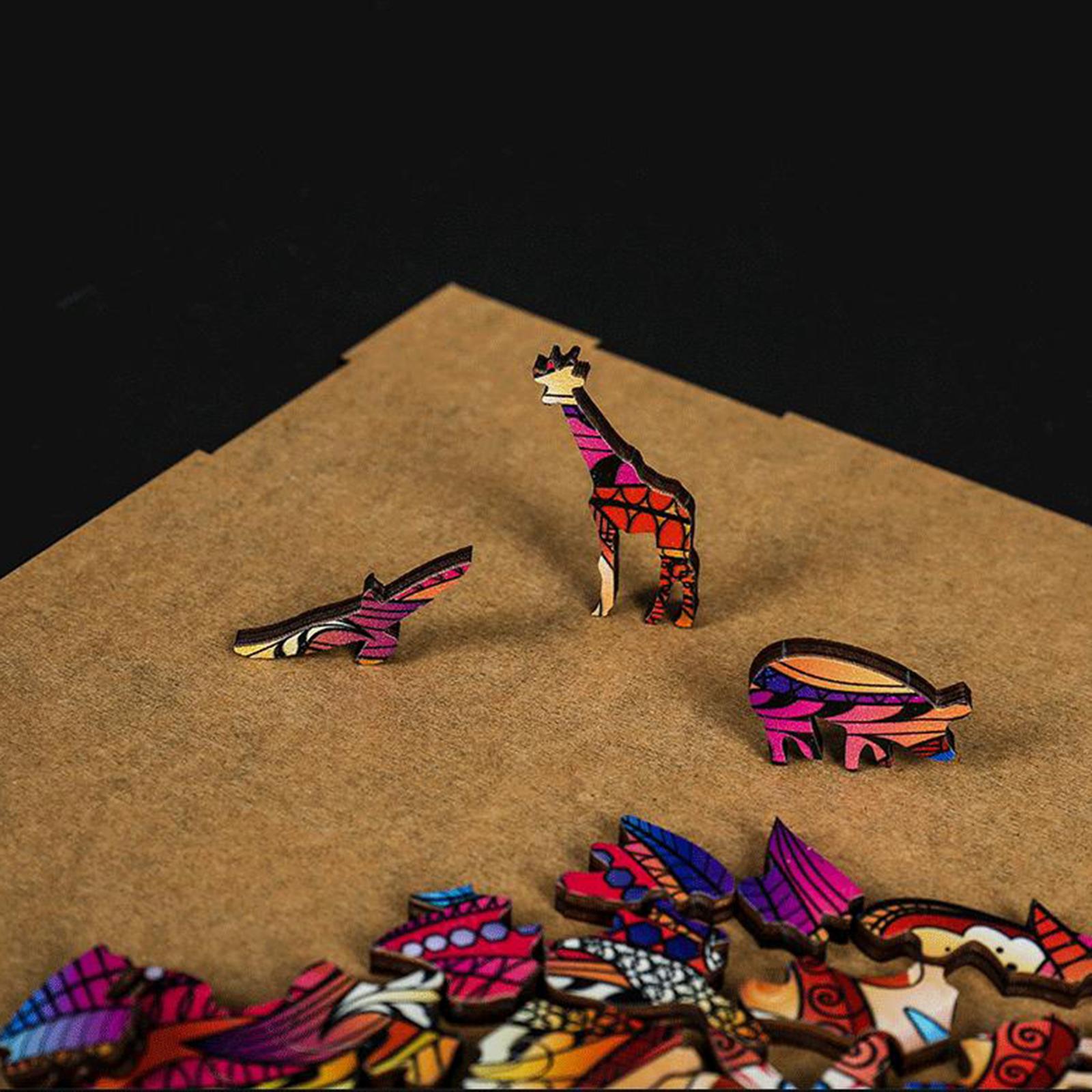 Unique Wooden Jigsaw Puzzles Gift For Adults  Toy