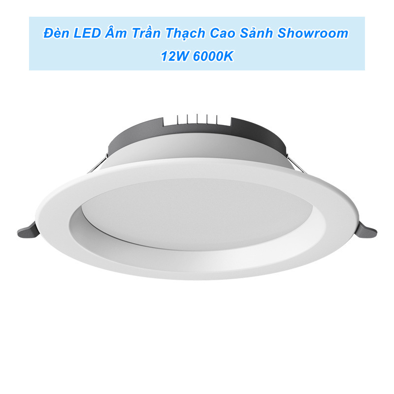 Đèn LED Âm Trần Thạch Cao Sảnh Showroom 12W 6000K - Home and Garden