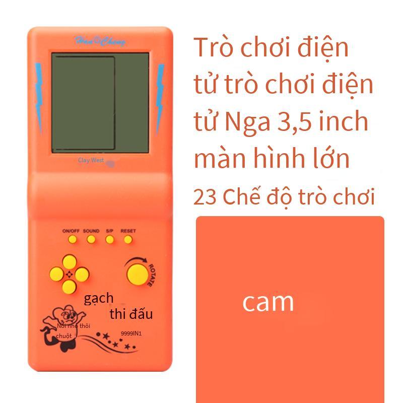 Khuyến mại cổ điển màn hình lớn Tetris máy chơi game cho trẻ em nỗi nhớ retro 8090 đồ chơi trò chơi cầm tay cầm tay