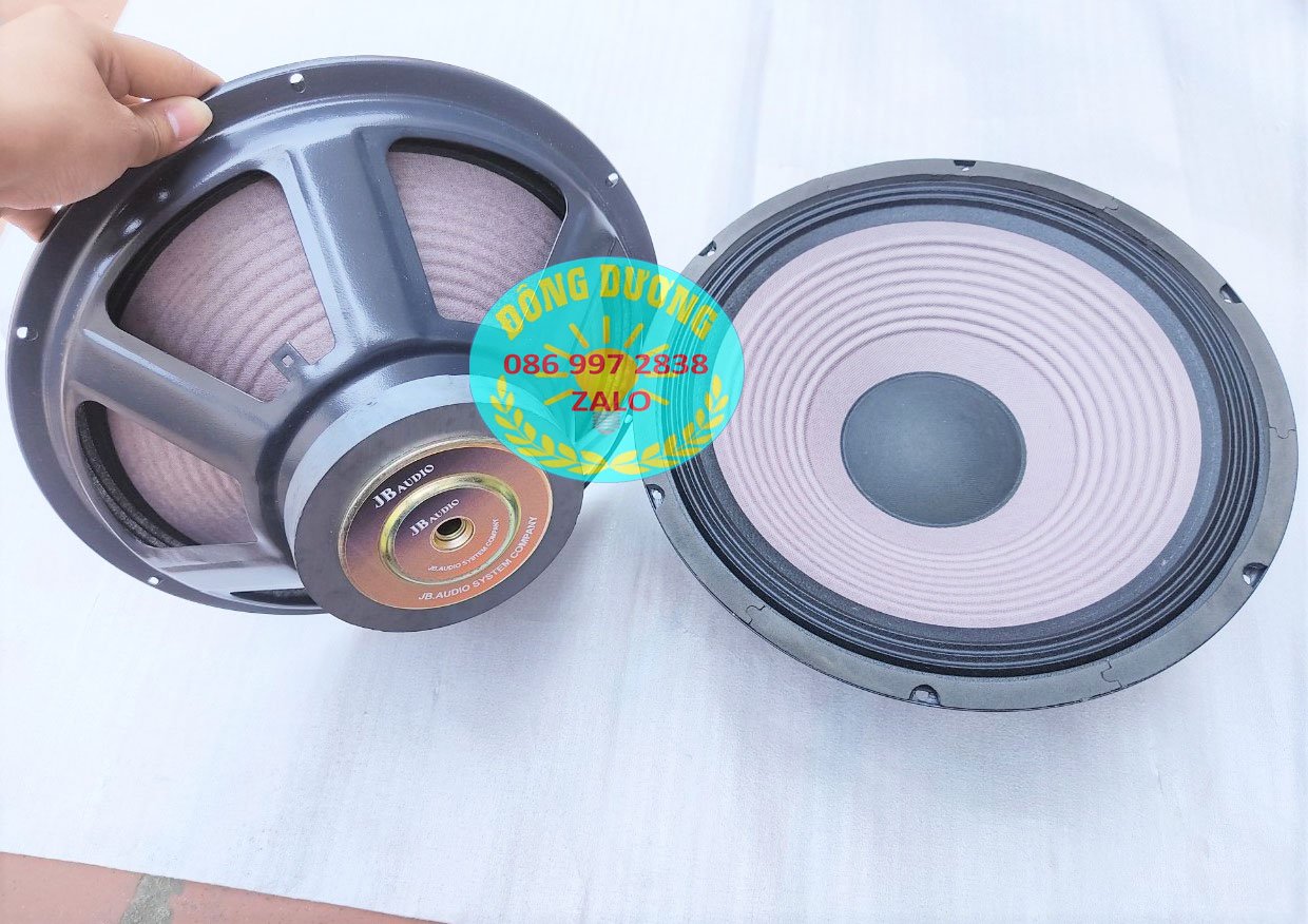 LOA BASS 30 JB AUDIO GÂN VẢI 3 XẾP MÀNG TÍM TỪ 120 CÔN 36 - 2 LỚP - KHUNG SẮT