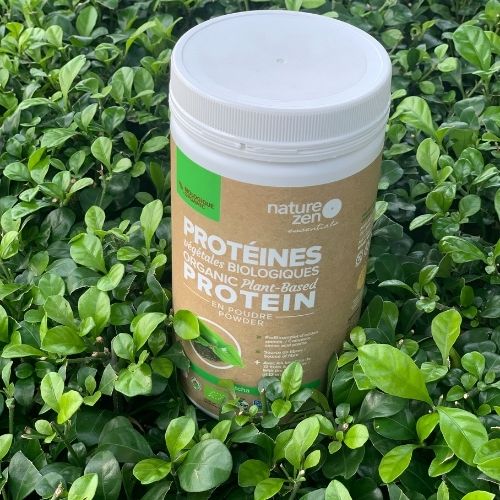 BỘT PROTEIN THỰC VẬT HỮU CƠ NATURE  ZEN CAO CẤP - VỊ MATCHA 454g